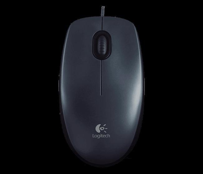 Imagem de Mouse Óptico Logitech M100 USB - Preto, com Fio