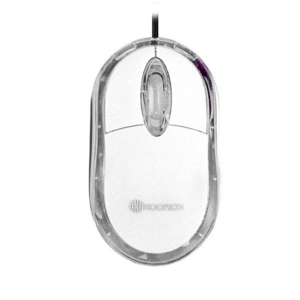 Imagem de Mouse Óptico Office Branco MS-035B Hoopson