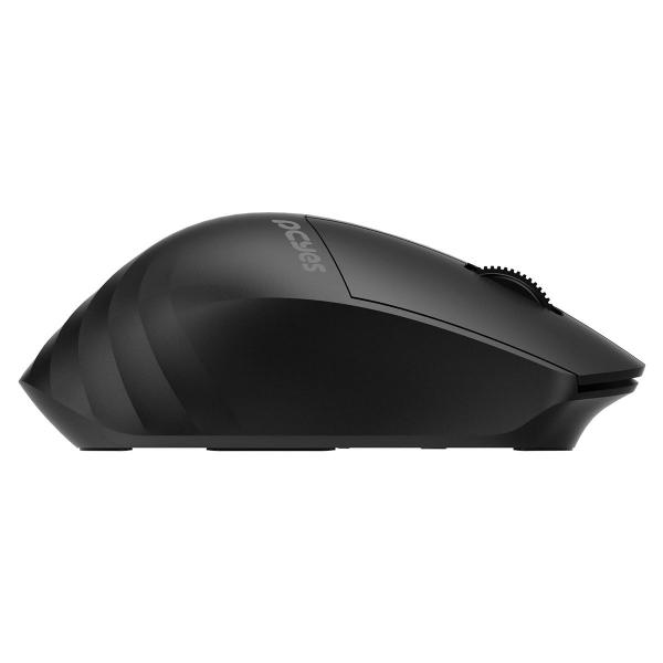 Imagem de Mouse óptico Sem Fio 1.600 DPI Pcyes dash lite silent click PMDV2BK Preto