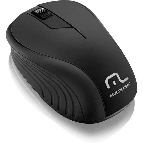 Imagem de Mouse Optico sem Fio 1200DPI 2.4GHZ ALC. 10MT Preto