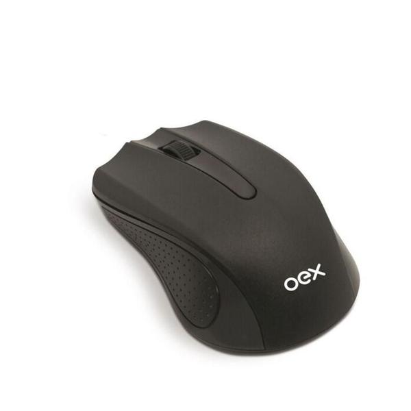 Imagem de Mouse Óptico Sem Fio Preto Oex Ms404