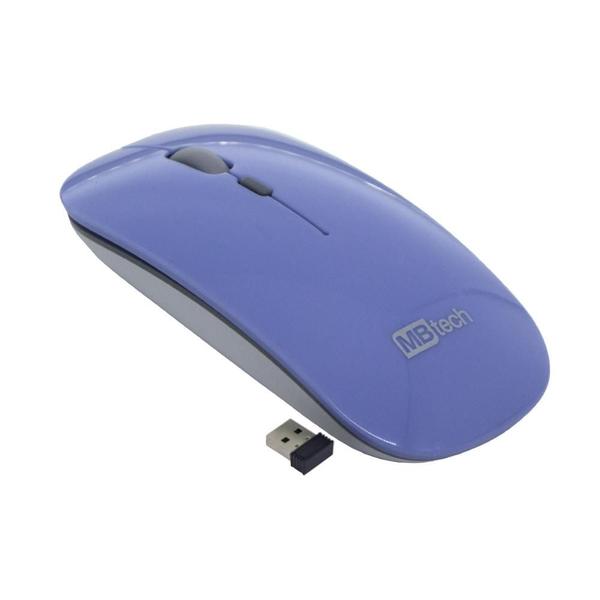 Imagem de Mouse Óptico Sem Fio Recarregável - Silencioso Slim Usb 3.0