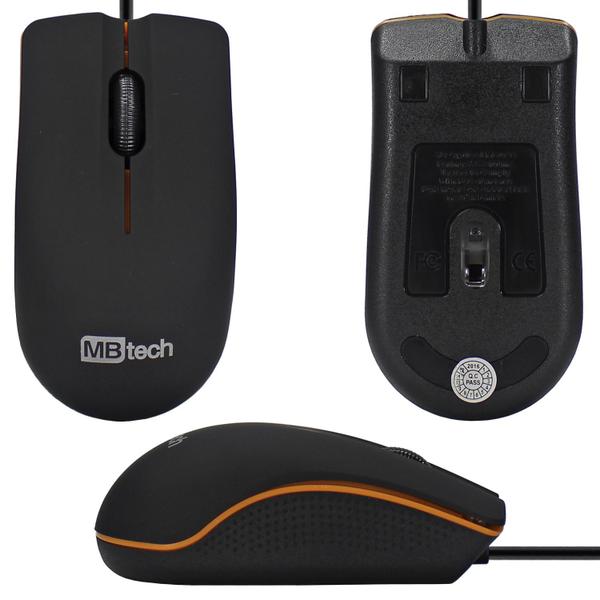 Imagem de Mouse Óptico USB 1000 DPI - MBtech