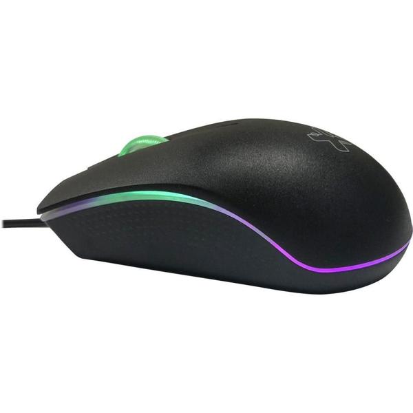 Imagem de Mouse Optico USB 1200DPI ERGON Cabo 1,25M