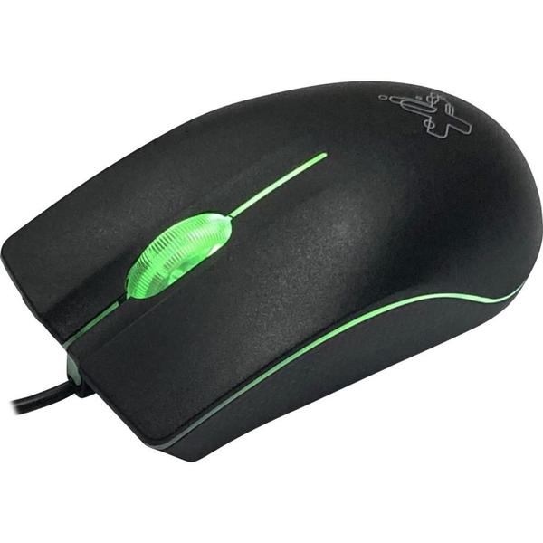 Imagem de Mouse Optico USB 1200DPI ERGON Cabo 1,25M