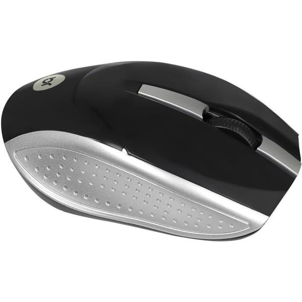 Imagem de Mouse optico usb 800dpi cabo 1,3m preto/prata bright