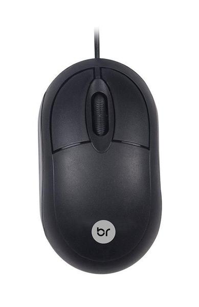 Imagem de Mouse Óptico Usb Bright Preto Imediato