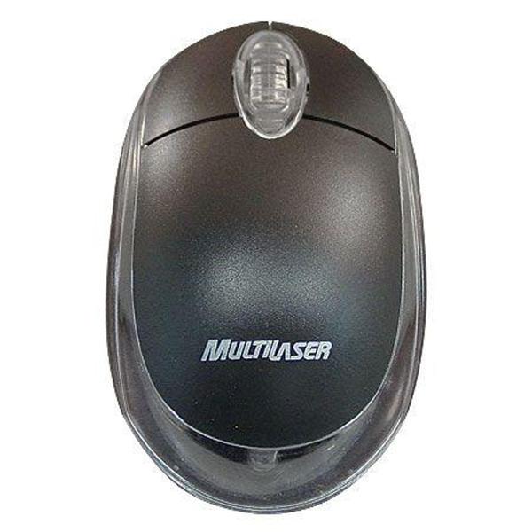 Imagem de Mouse óptico usb classic preto mo130 - MULTILASER