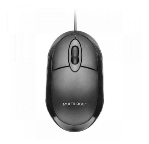 Imagem de Mouse Óptico Usb Multilaser 1200 dpi