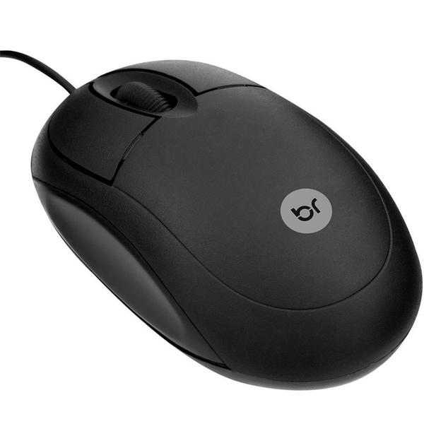 Imagem de Mouse Optico USB preto Bright 0106