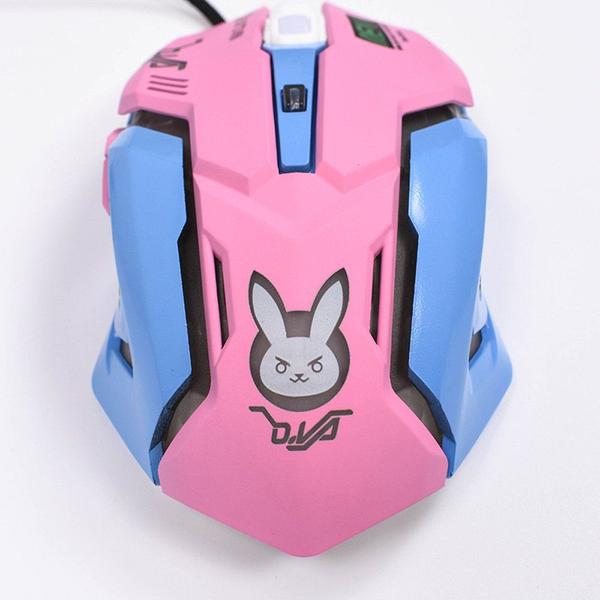 Imagem de Mouse OW Respiração LED Retroiluminado Gaming Mouse Genji Reaper Wired USB Computer Mouse para PC e Mac E-Sports Gamers