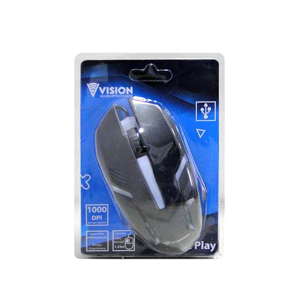 Imagem de Mouse P/ Jogo Usb Gamer Rgb Vision Yt2043 Preto - Vision