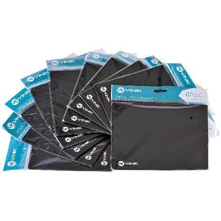 Imagem de Mouse Pad 10 Unidades Vinik Basic Preto 220 X 180 X 2mm - PC / 10