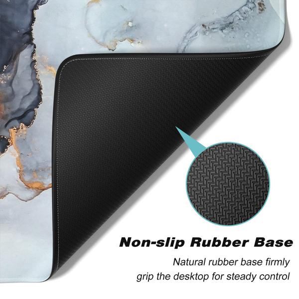 Imagem de Mouse Pad Atufsuat Extended Large XXL Gaming Desk Pad cinza