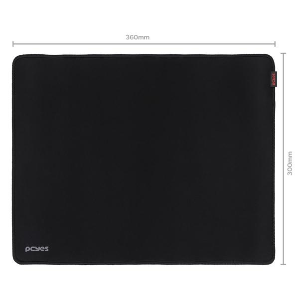 Imagem de Mouse Pad Colors Black Standard - Estilo Speed Preto - 360x300mm - Pmc36x30b