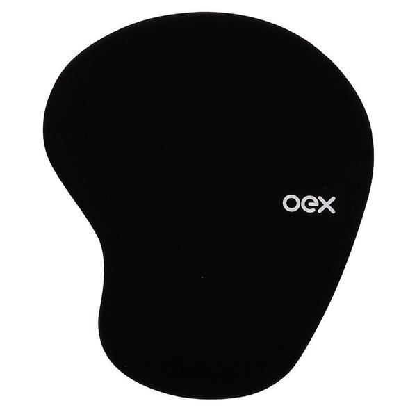 Imagem de Mouse pad com apoio em gel confort preto - MP200/PT - Oex