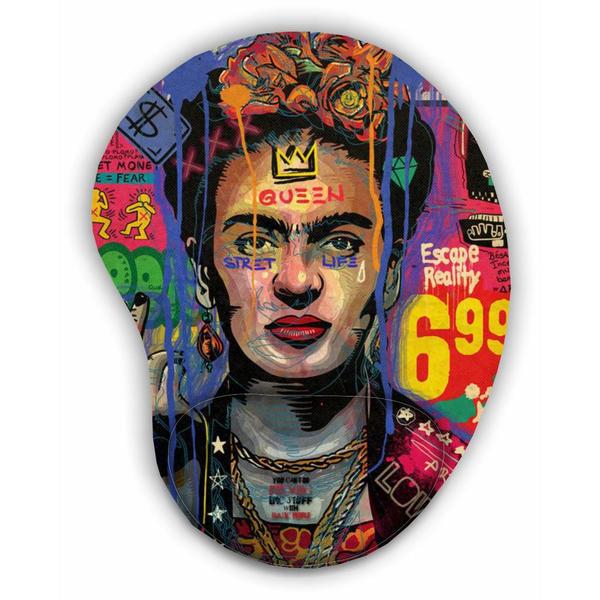 Imagem de Mouse pad com apoio Frida