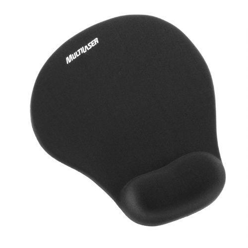 Imagem de Mouse Pad com Apoio Gel Preto - Multilaser - AC024