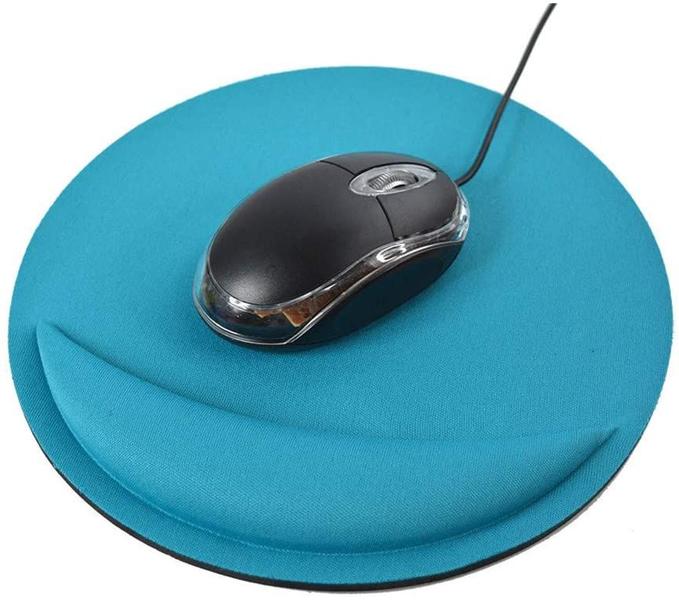 Imagem de Mouse Pad com suporte de pulso Ergonômico Silicone Gel Suporte mouse Pad