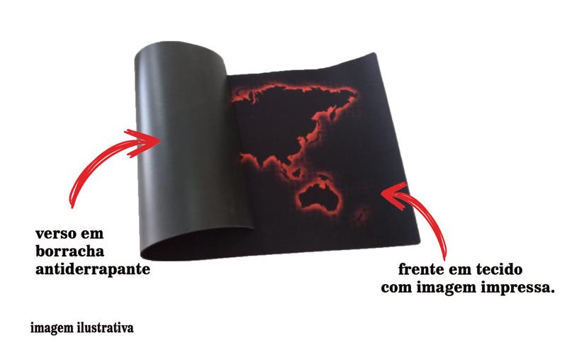 Imagem de Mouse Pad Desk Pad Grande 30x70cm - FRASE NÃO IMPORTA