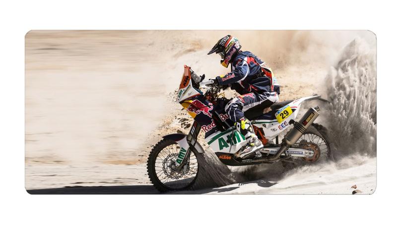 Imagem de Mouse Pad Desk Pad Grande 30x70cm - MOTOCROSS