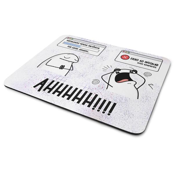 Imagem de Mouse Pad Divertido Flork - Instalando minha paciência