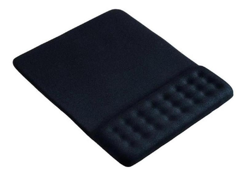 Imagem de Mouse Pad Dot Com Apoio De Pulso Em Gel Preto Ac365