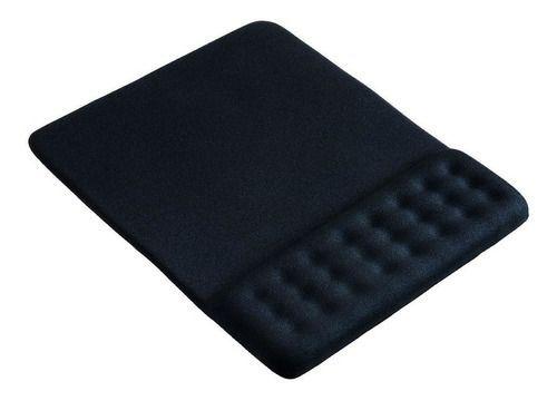 Imagem de Mouse pad dot com apoio de pulso gel preto