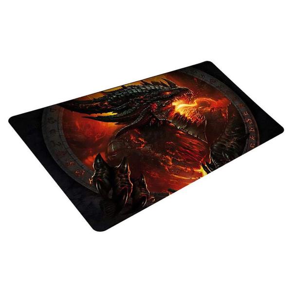 Imagem de Mouse Pad Dragão De Fogo Gamer Grande  70x35