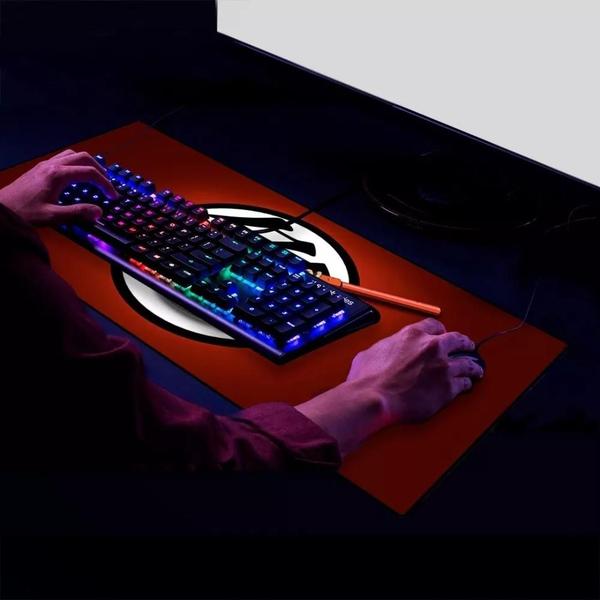 Imagem de Mouse Pad Dragon Ball Gamer Grande 70x35 Master Roshi Gudgel