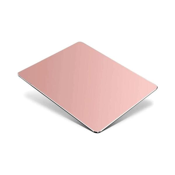 Imagem de Mouse Pad Dupla Face Em Aluminio 24X20Cm Rigido Rose