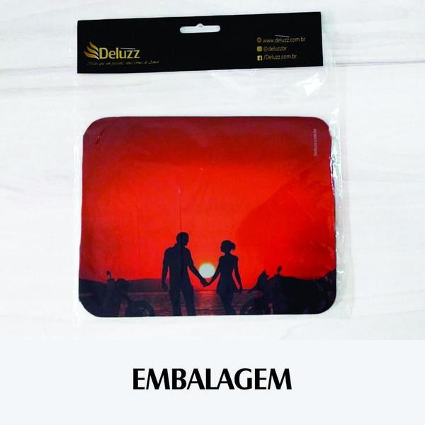 Imagem de Mouse Pad Emborrachado Personalizado Carro Tunado Tunnig Neon Vermelho