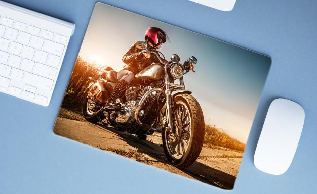 Imagem de Mouse Pad Emborrachado Personalizado Carros Motos Duas Quatro Rodas, 40 x 30