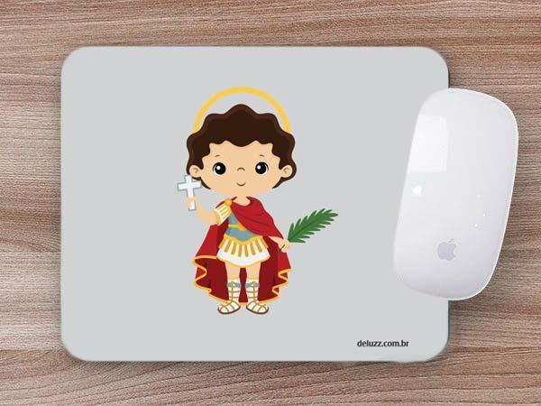 Imagem de Mouse Pad Emborrachado Personalizado Estampas Evangélico Católico