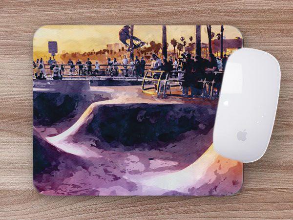 Imagem de Mouse Pad Emborrachado Personalizado Skate Pista Skate