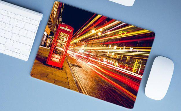 Imagem de Mouse Pad Emborrachado Personalizado Viagens Trip Cidades, 40 x 30