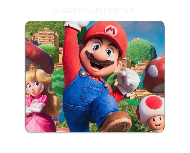 Imagem de Mouse Pad Emborrachado Super Mario o Filme 006