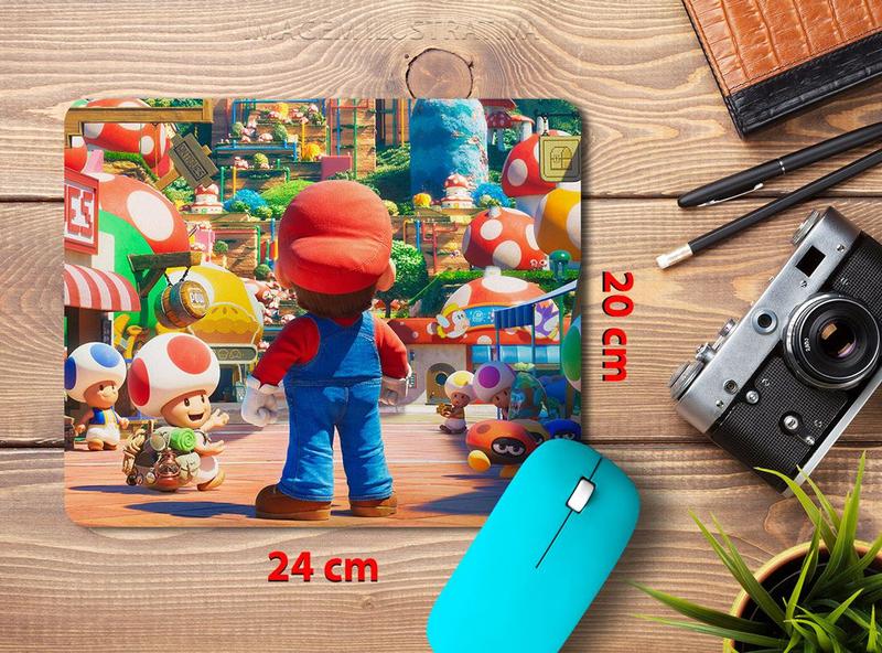 Imagem de Mouse Pad Emborrachado Super Mario o Filme 007