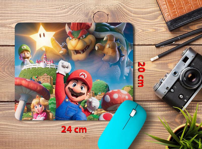 Imagem de Mouse Pad Emborrachado Super Mario o Filme 010