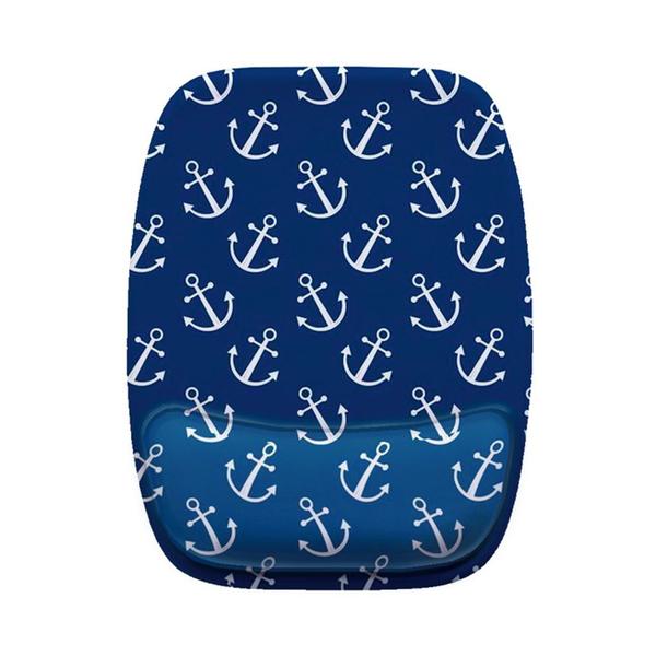 Imagem de Mouse Pad Ergonomico Ancora Azul Marinho