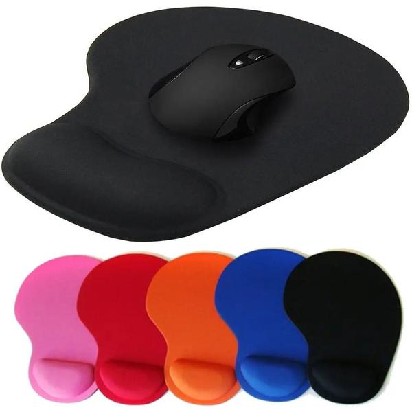 Imagem de Mouse Pad Ergonômico Antiderrapante com Suporte para Pulso - Conforto e Maciez