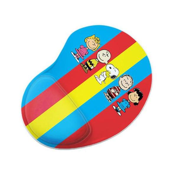 Imagem de Mouse Pad Ergonomico Gota Turma Snoopy Color