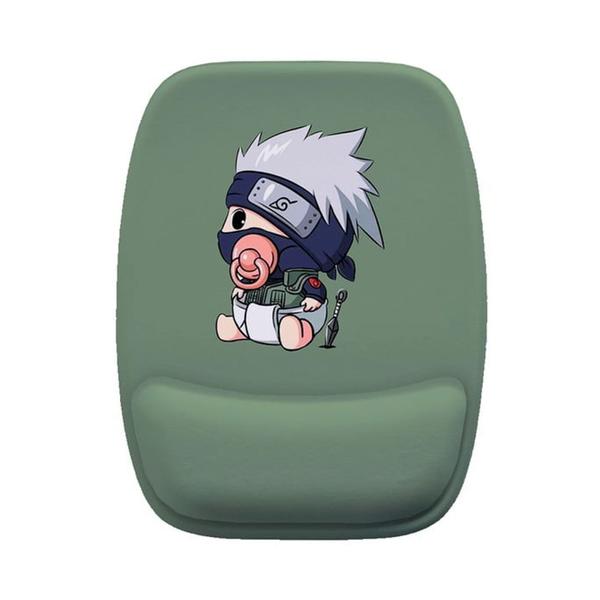 Imagem de Mouse Pad Ergonomico Kakashi Bebe Kawaii Fofo