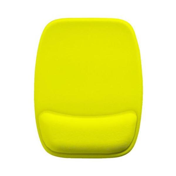 Imagem de Mouse Pad Ergonomico Pulso Cor Amarelo