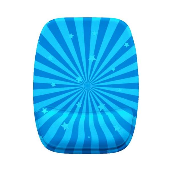 Imagem de Mouse Pad Ergonomico Raios Estrelas Azul Infinito