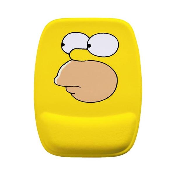 Imagem de Mouse Pad Ergonomico Simpsons Homer Yellow