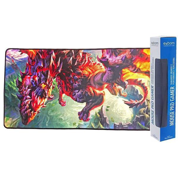 Imagem de Mouse Pad Extra Grande Gamer Dragão Voador Exbom Mp-7035C