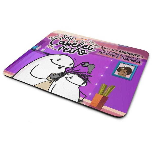 Imagem de Mouse Pad Flork Profissões - Sou cabeleireiro