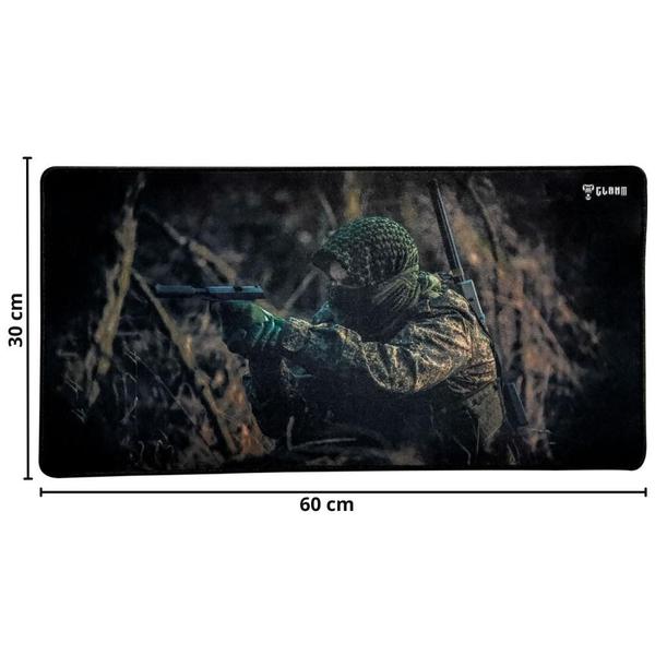 Imagem de Mouse Pad Gamer 600X300MM Superfície Estampada Micro Weave  Resistente a Água Alta Precisão Base Emborrachada Antiderrapante