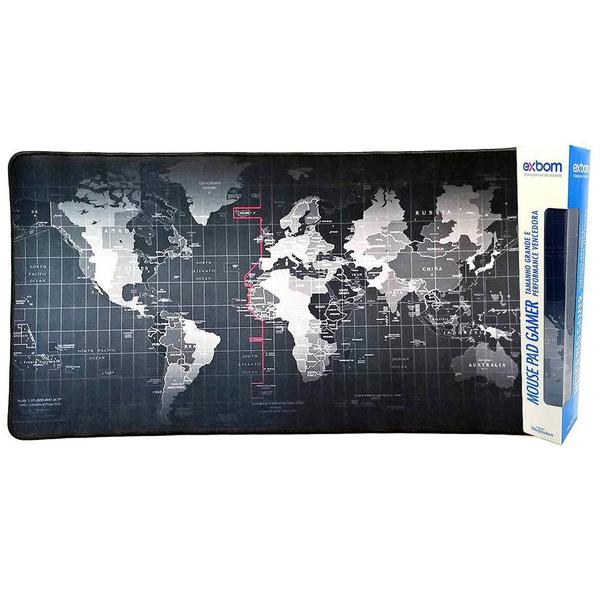 Imagem de Mouse Pad Gamer 700X350 (Mapa Do Mundo Matrix)